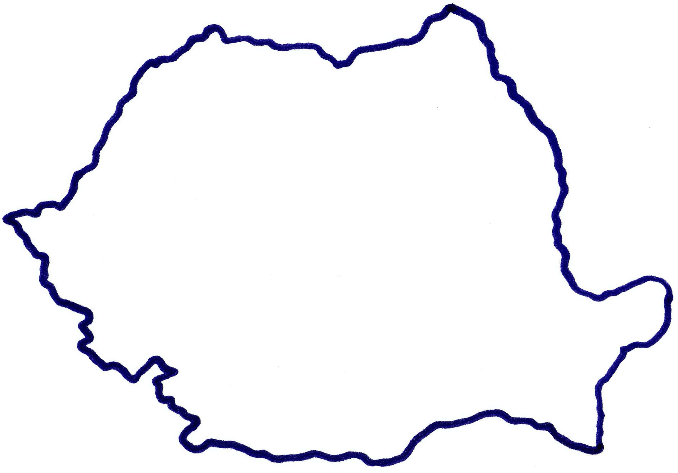 Romania map